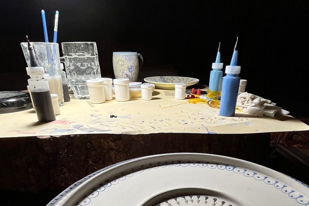 Portfolio Ceramic - Making Off. Night Session.